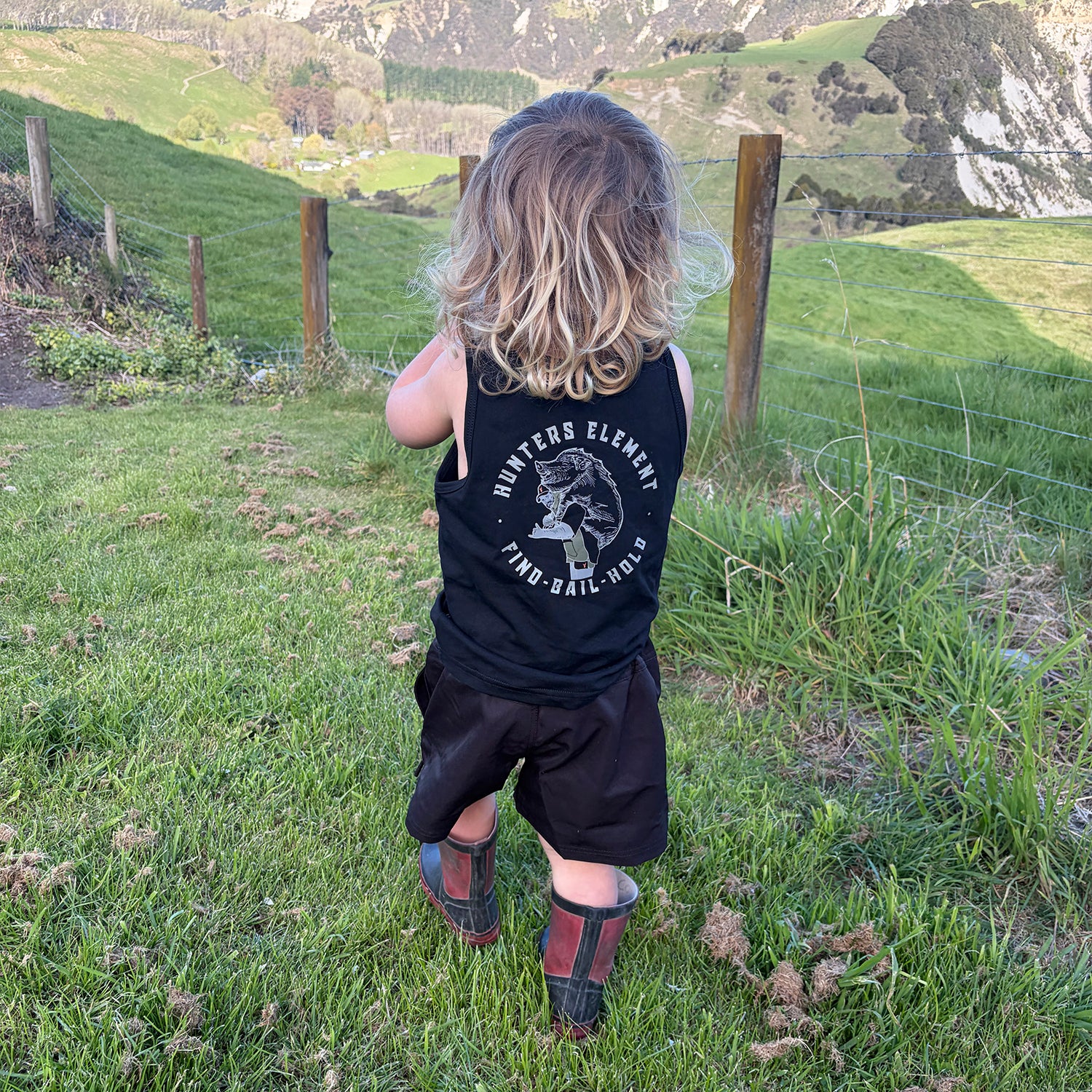 Razorback Singlet Kids'