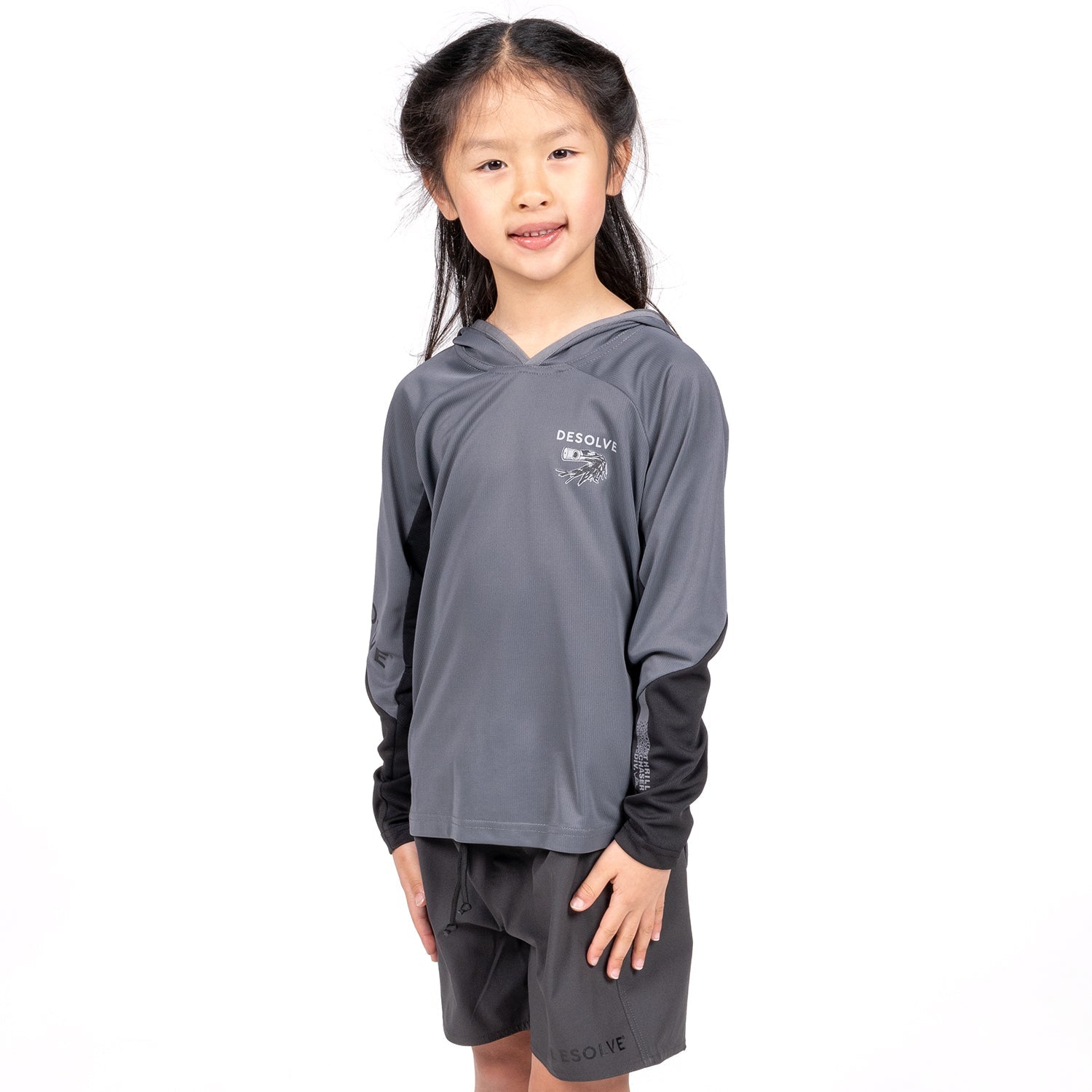 Ahi Fish Face Hoodie Kids'