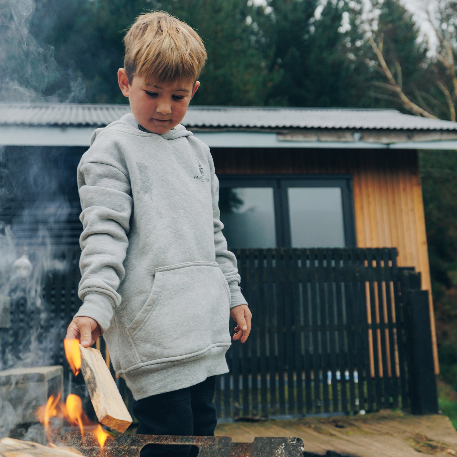 Alpha Stag Hoodie Kids'