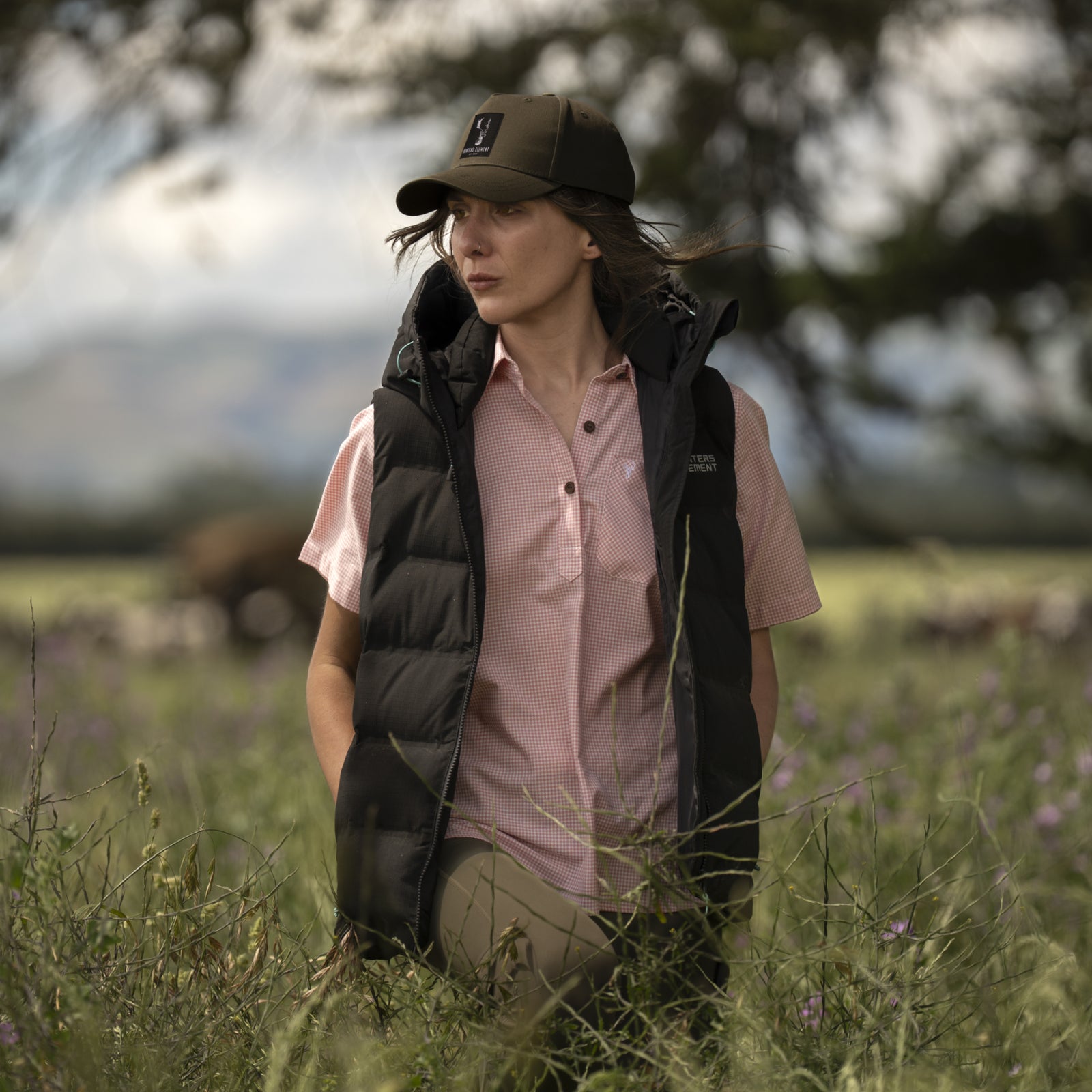 Forge Hooded Vest Womens