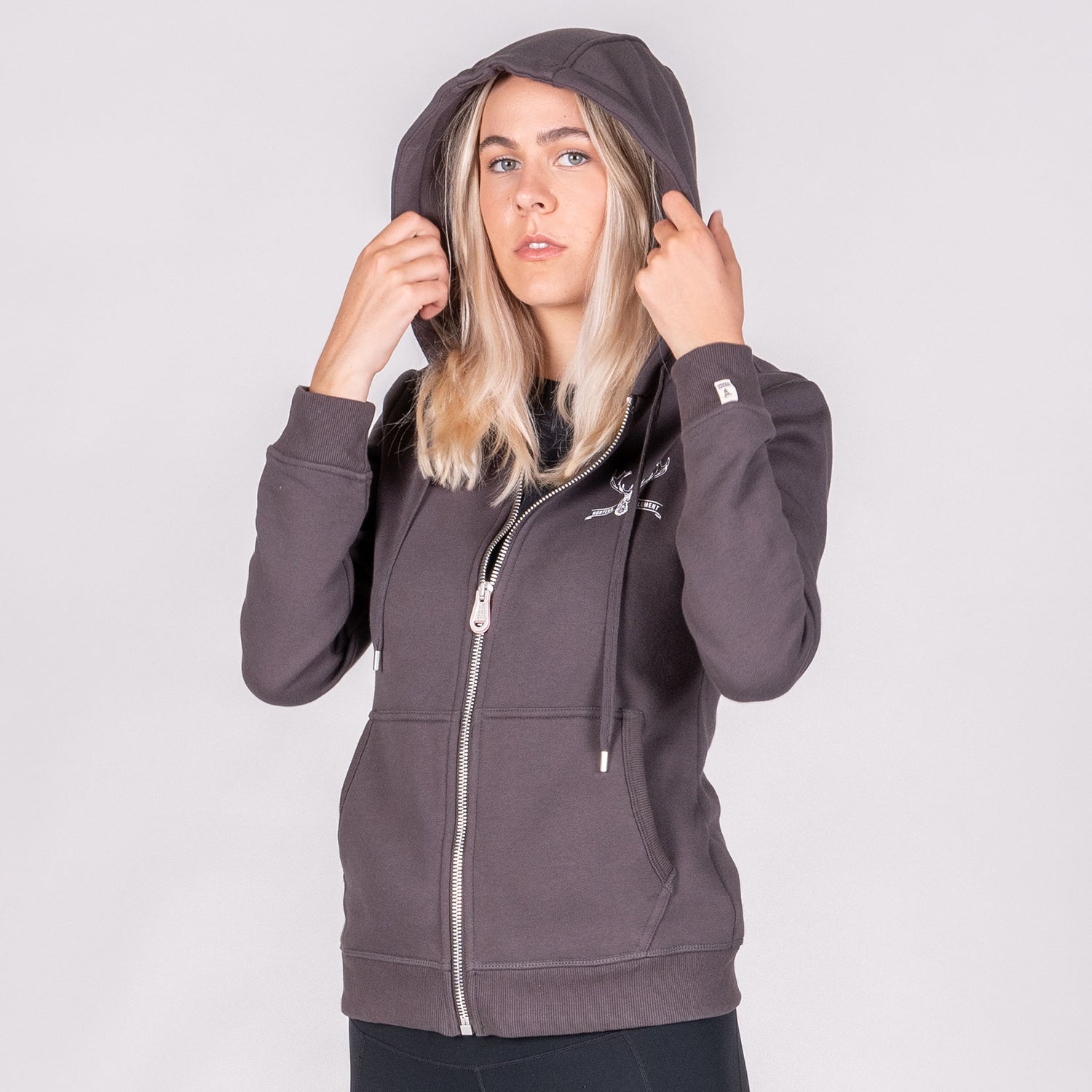 Red Stag Zip Hoodie Women's