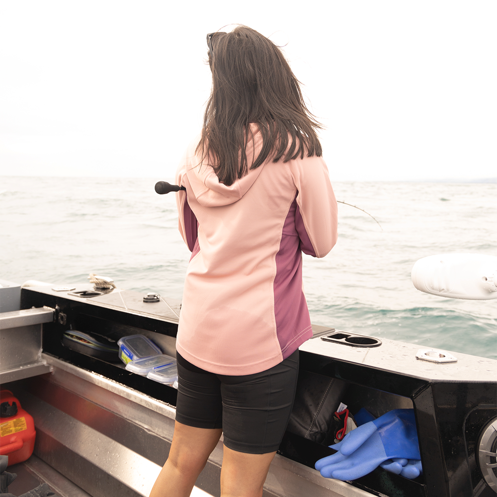 Wave Biker Shorts Womens