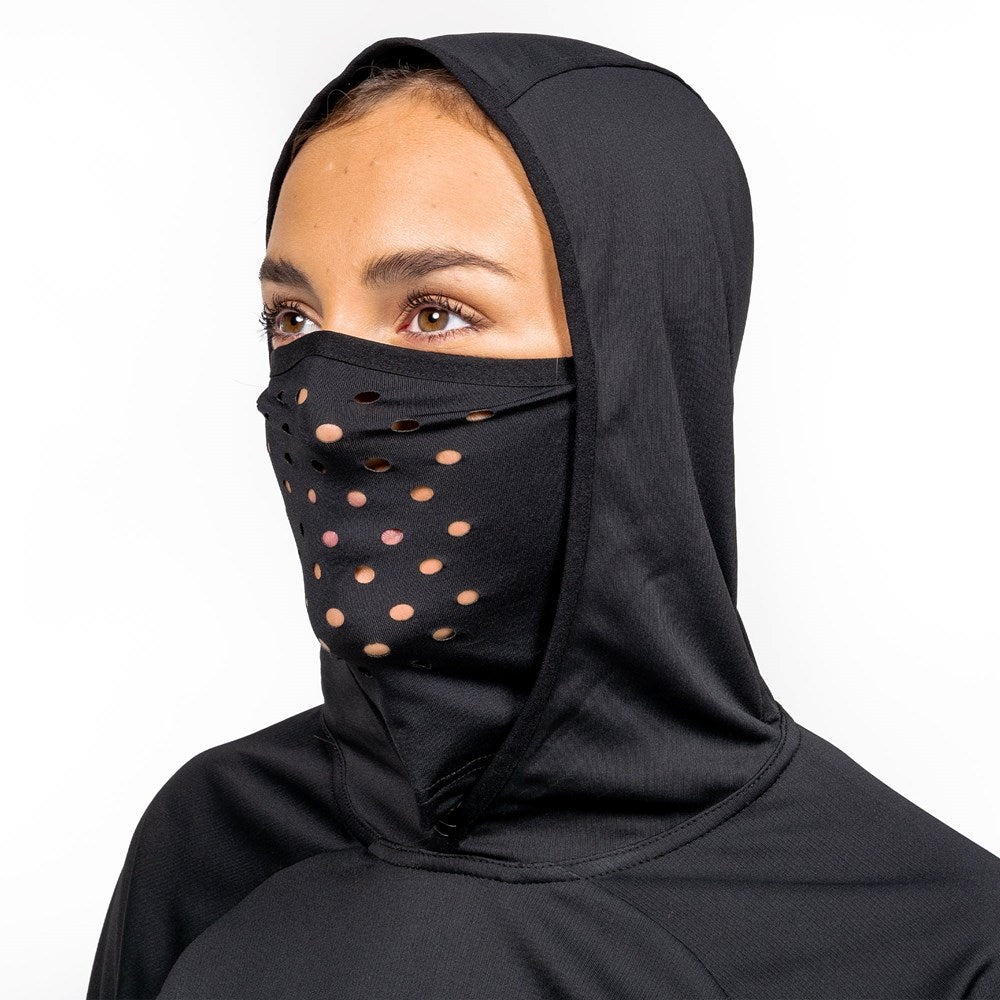 Ahi Fish Face Hoodie Women's