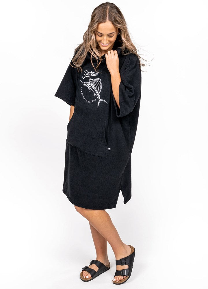 Sail Towel Poncho Women's