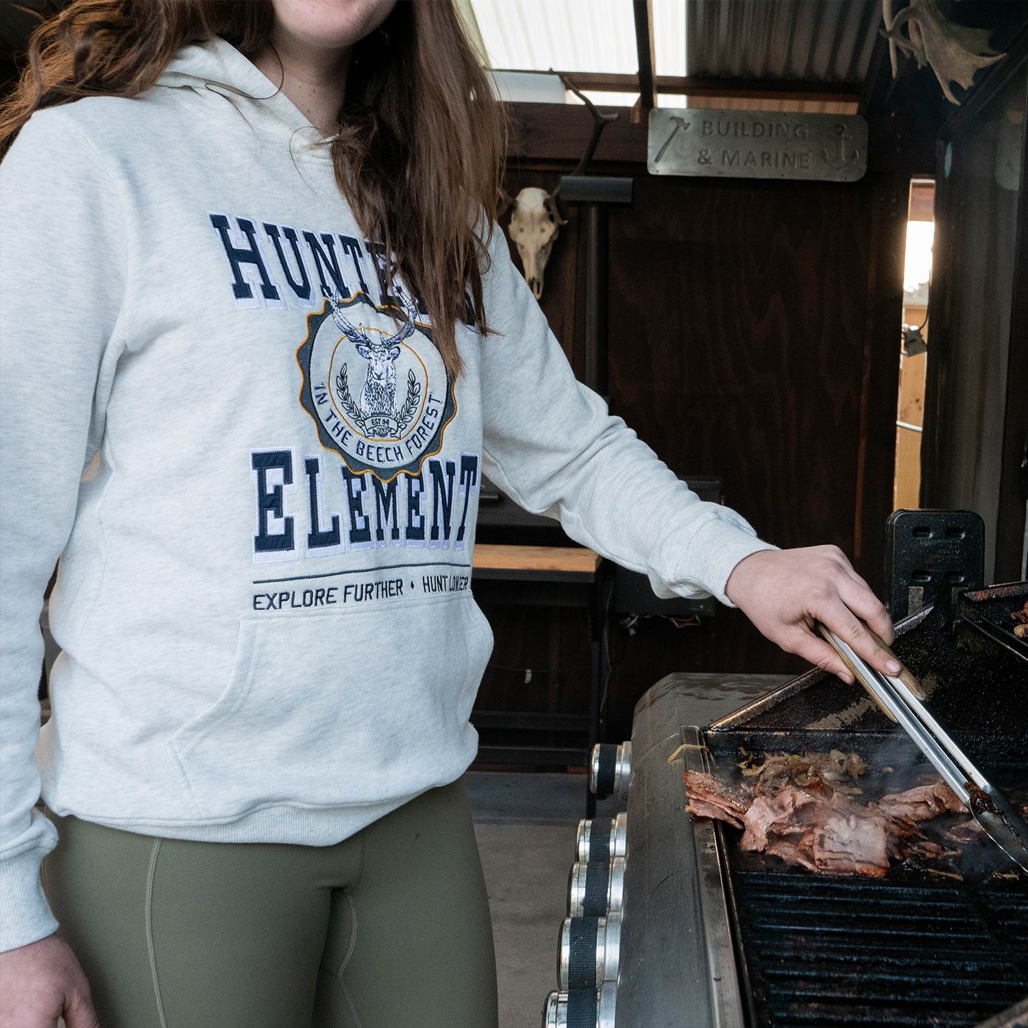 Roaring Reds Midweight Hood Women's