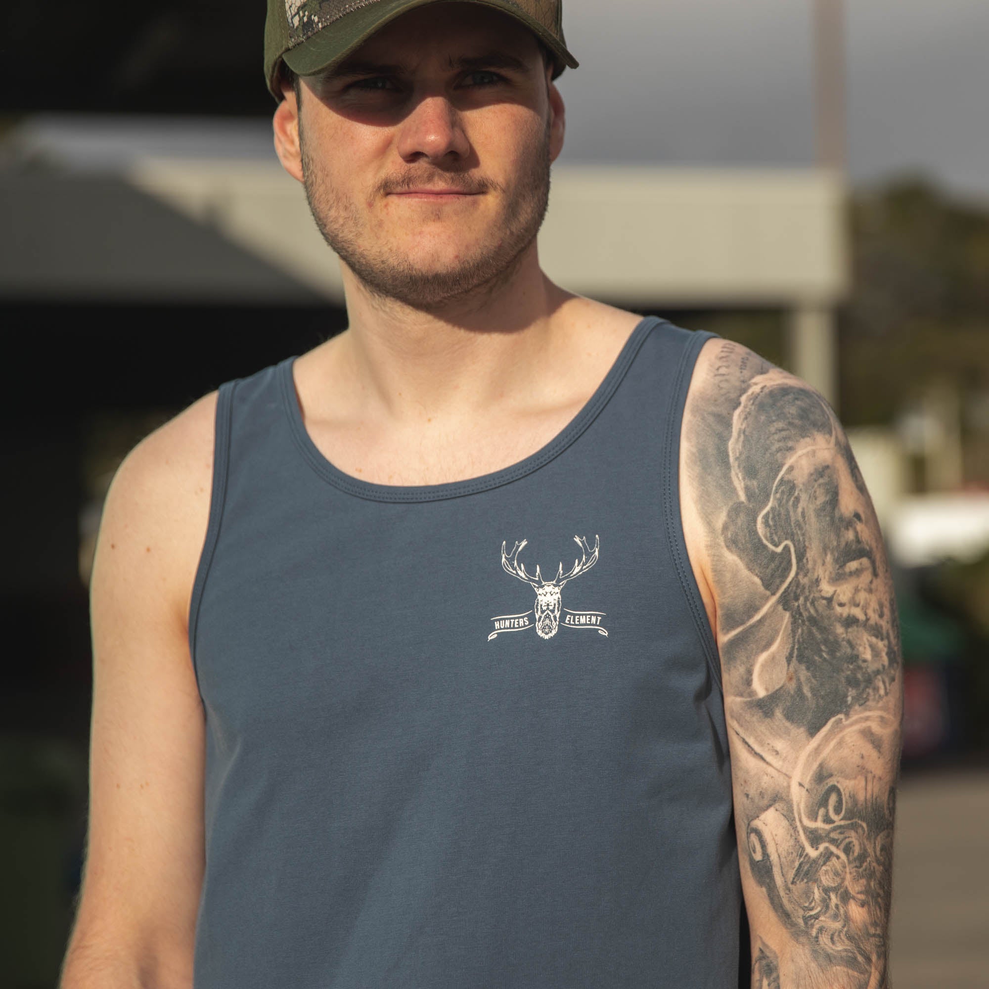 Red Stag Singlet