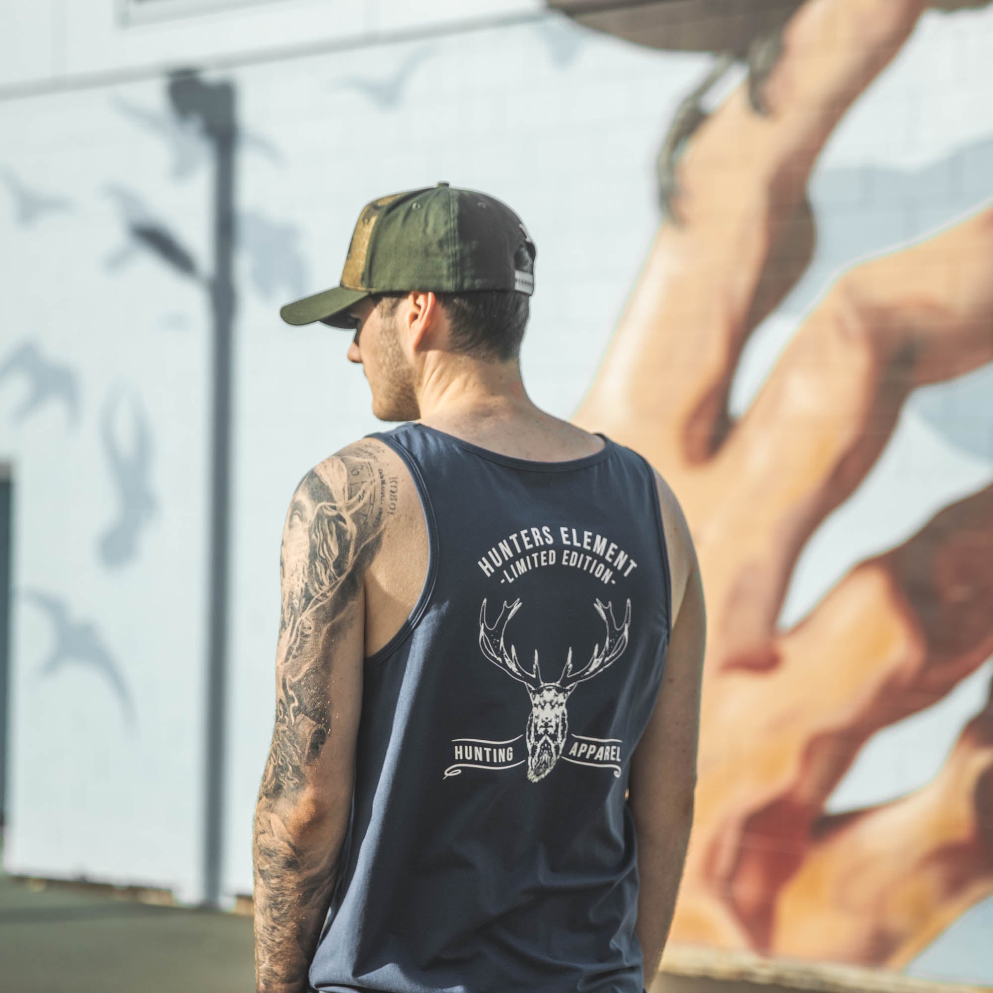 Red Stag Singlet