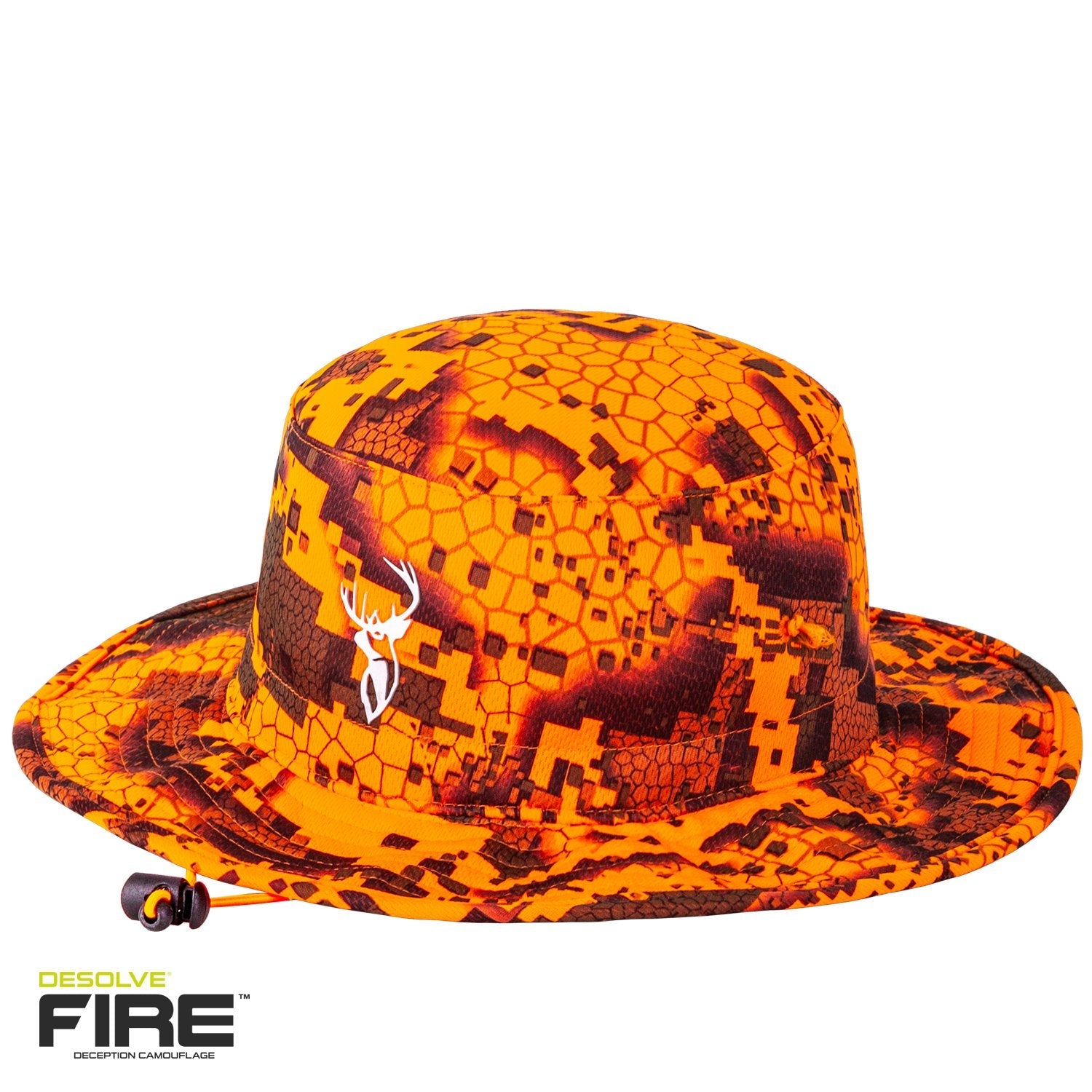 Orange hunting top bucket hat