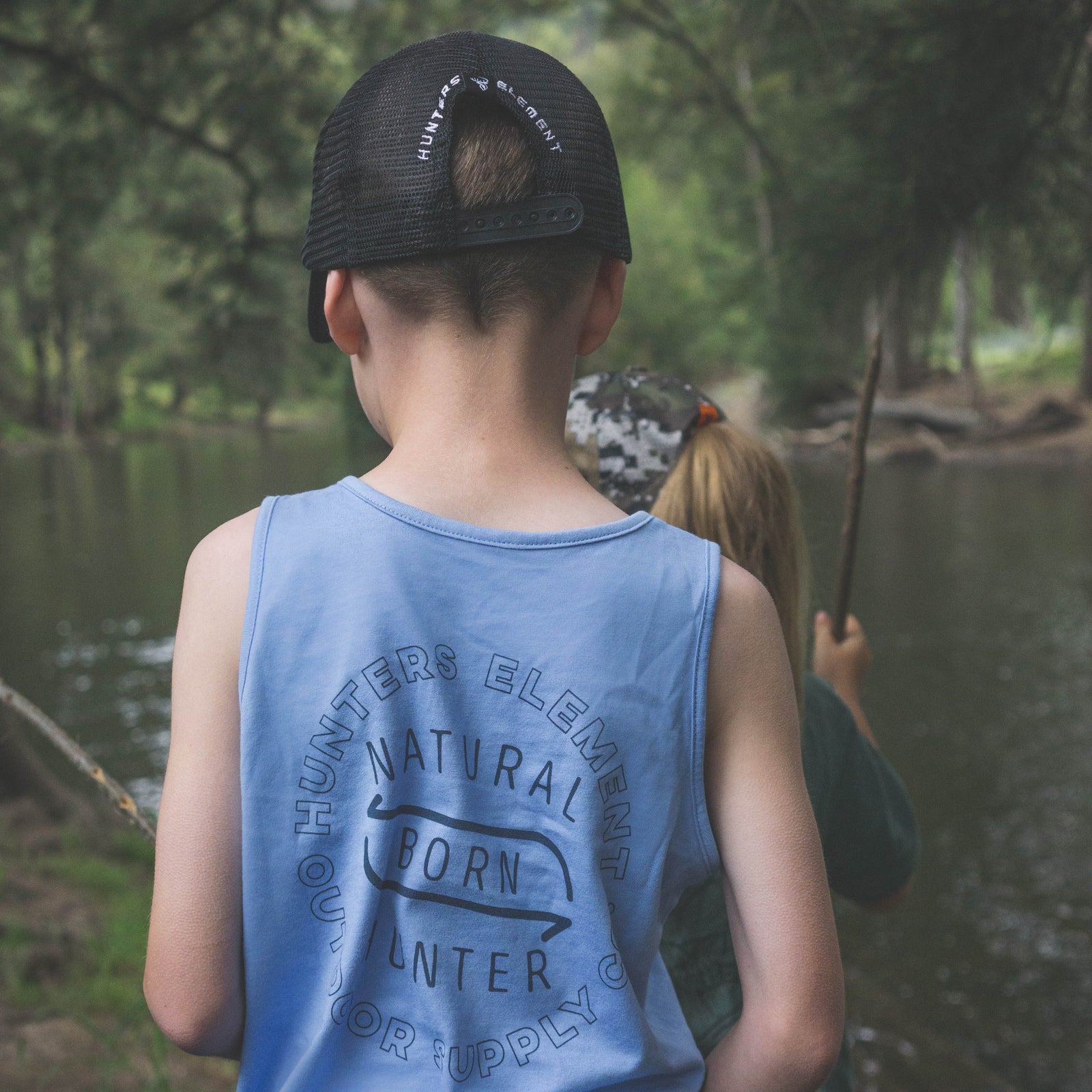 Born Hunter Singlet Kids'