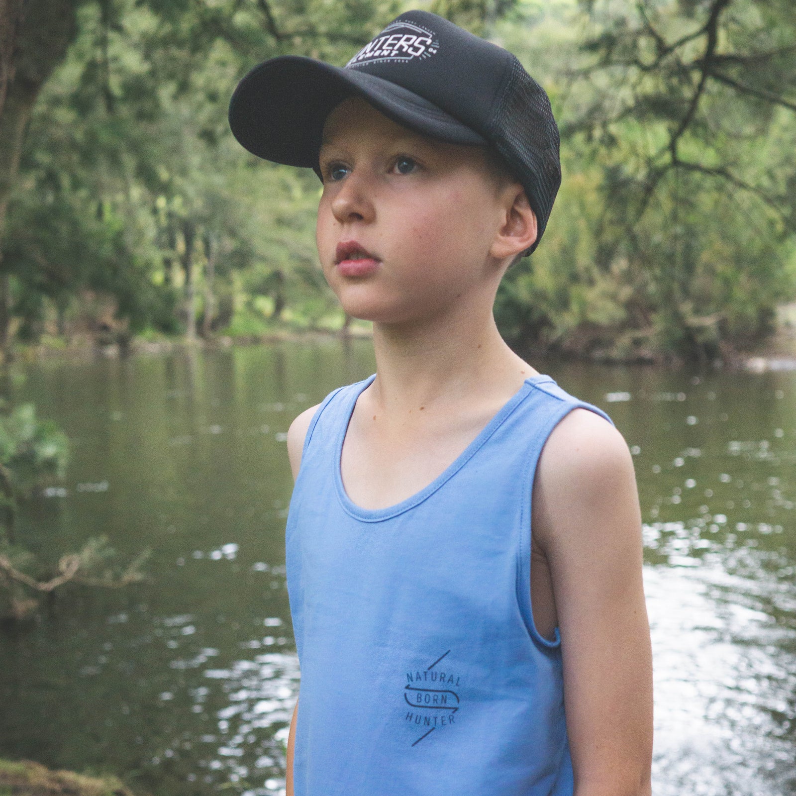 Born Hunter Singlet Kids'