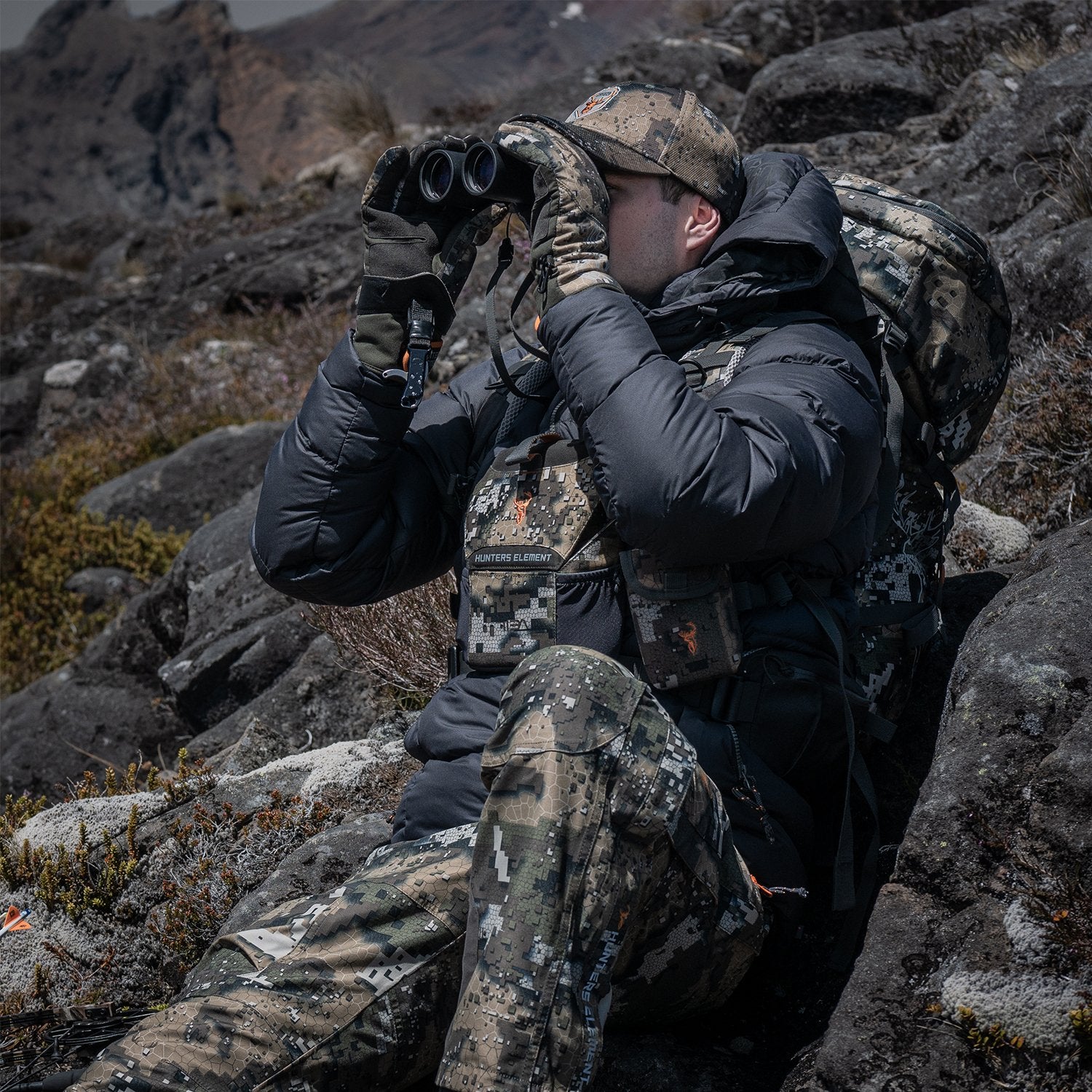Hunters Custom Defender Bino Defender | Hunting Binocular Harness - Hunters Element NZ