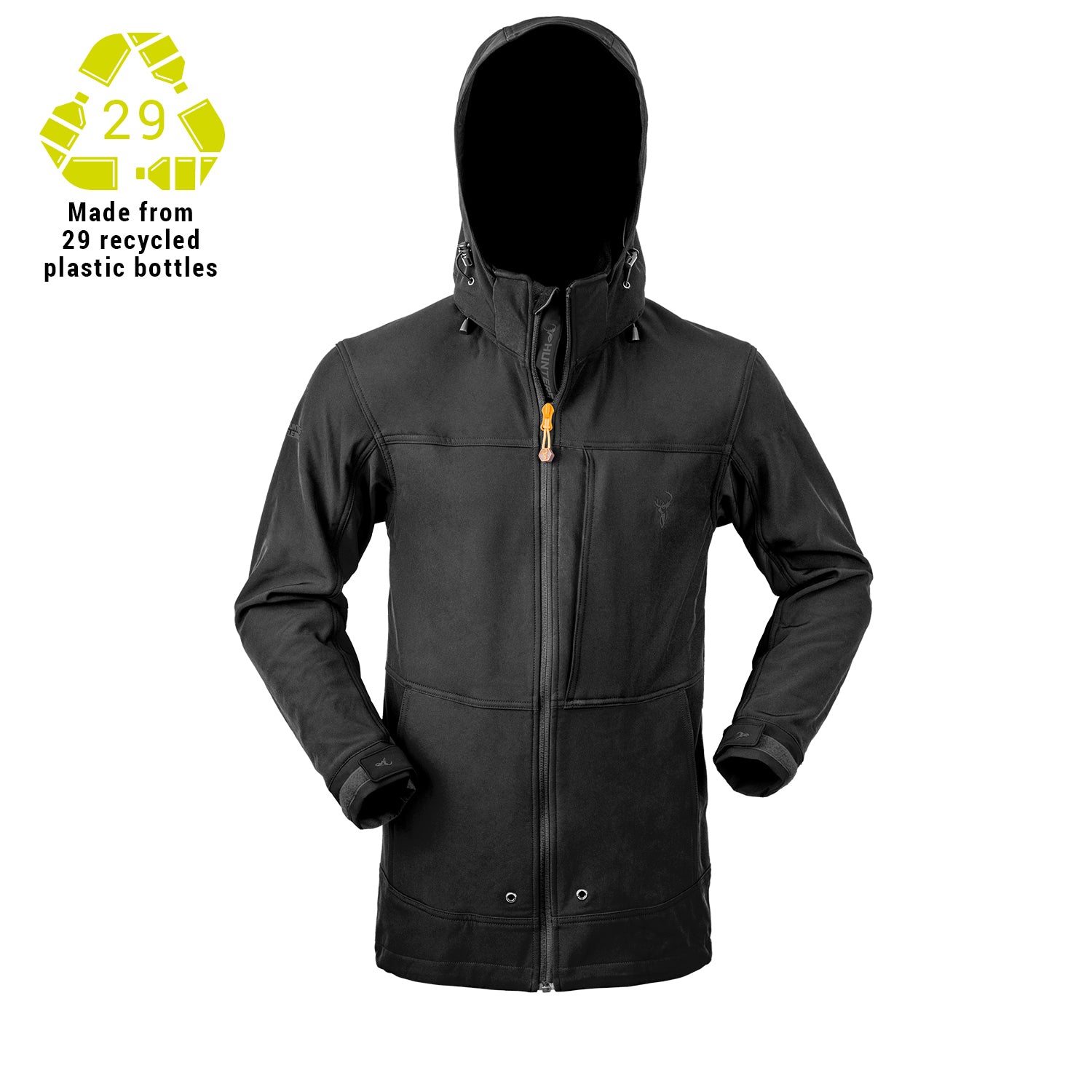 Mens black hunting jacket sale