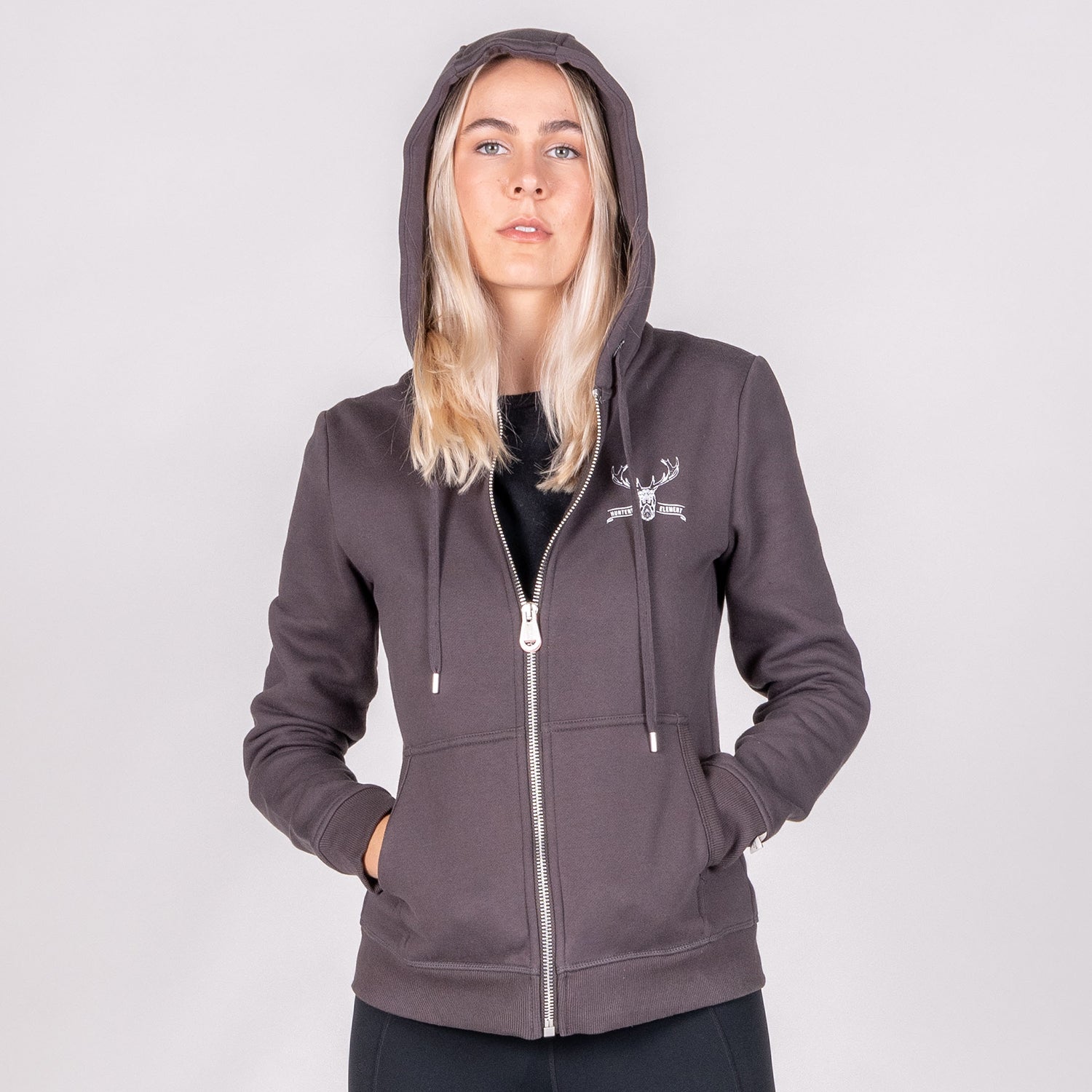 Red Stag Zip Hoodie Women's