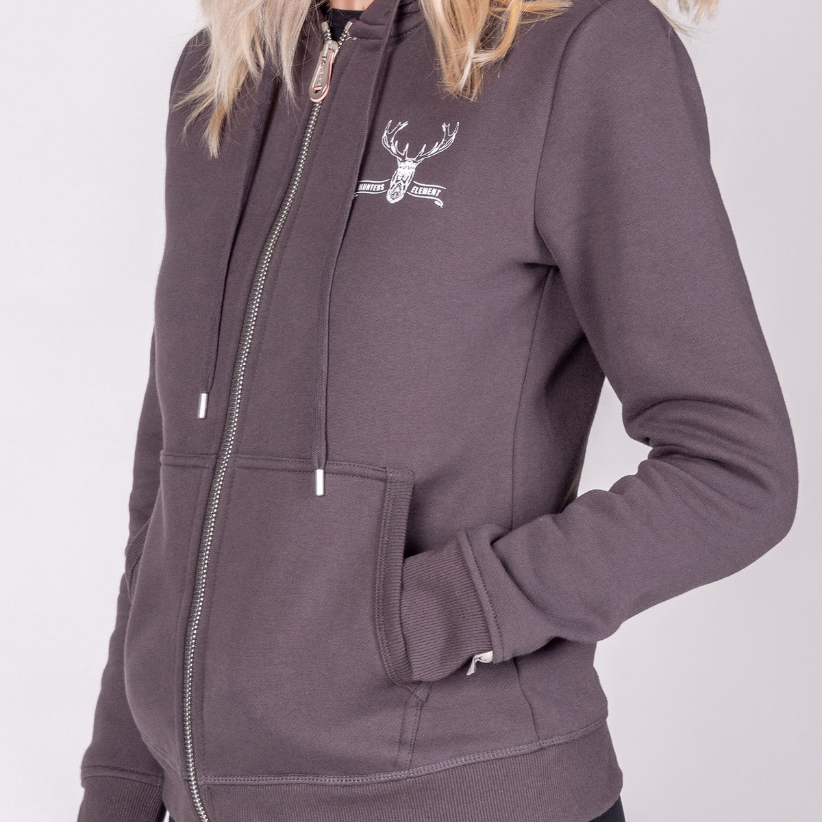 Red Stag Zip Hoodie Women's