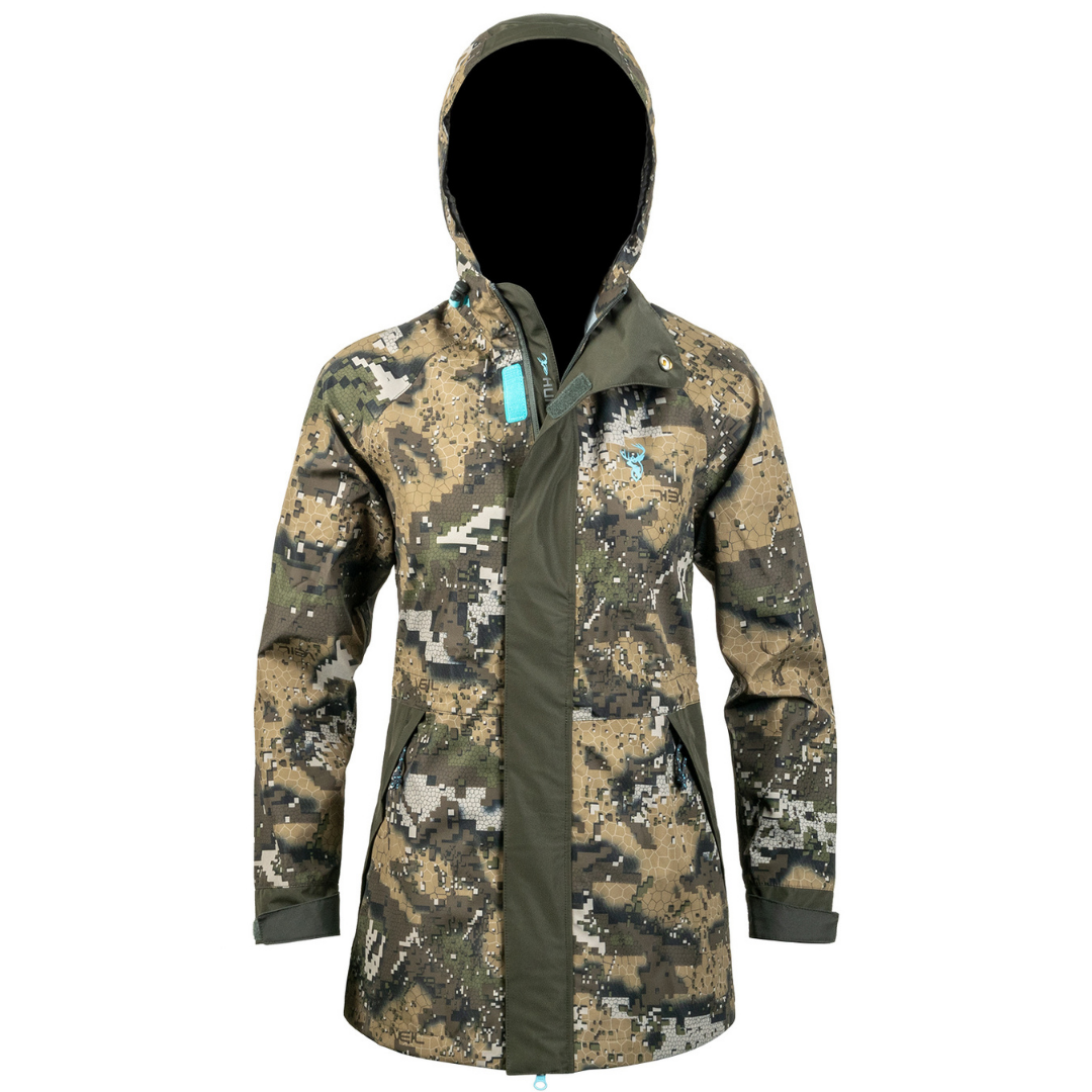 Camo waterproof jacket womens hotsell